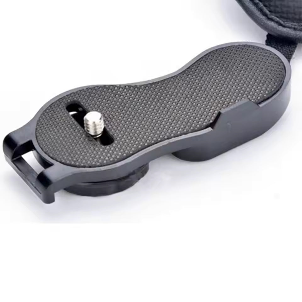 Digital Black Camera Hand Grip Leather Wrist Strap
