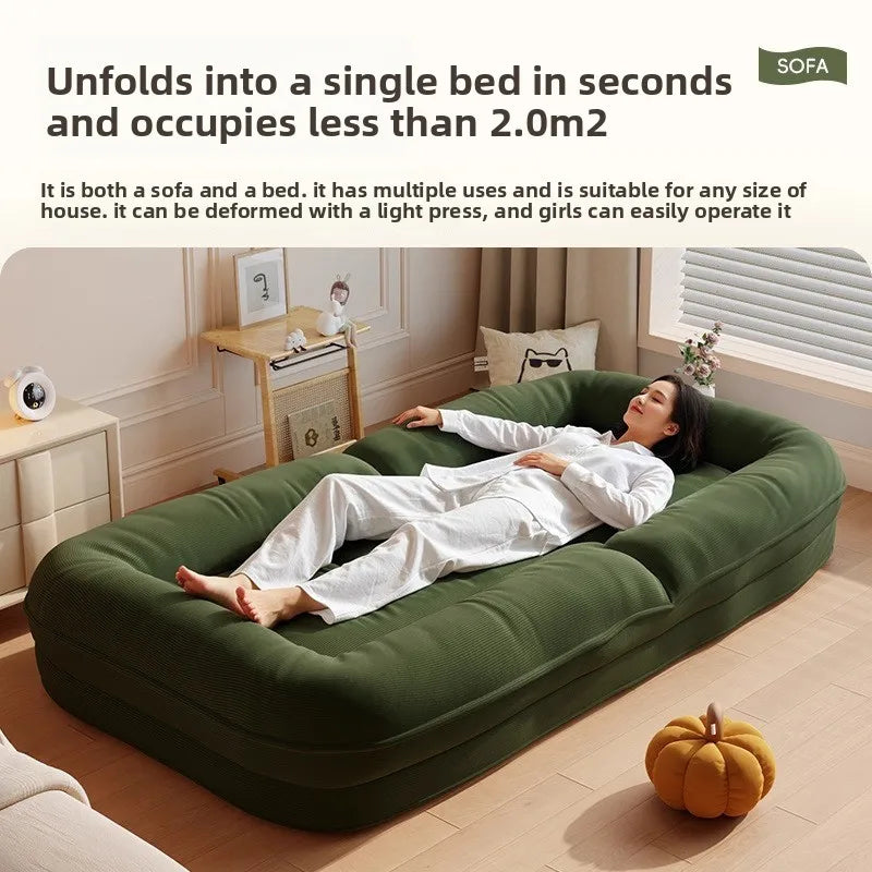 Lazy sofa reclining and sleeping