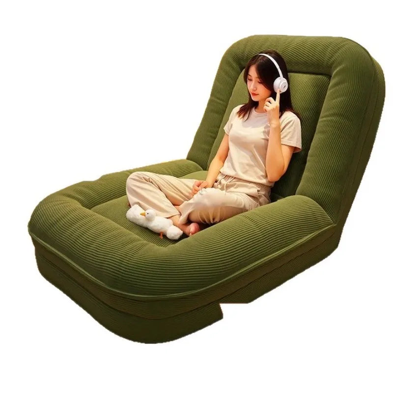 Lazy sofa reclining and sleeping