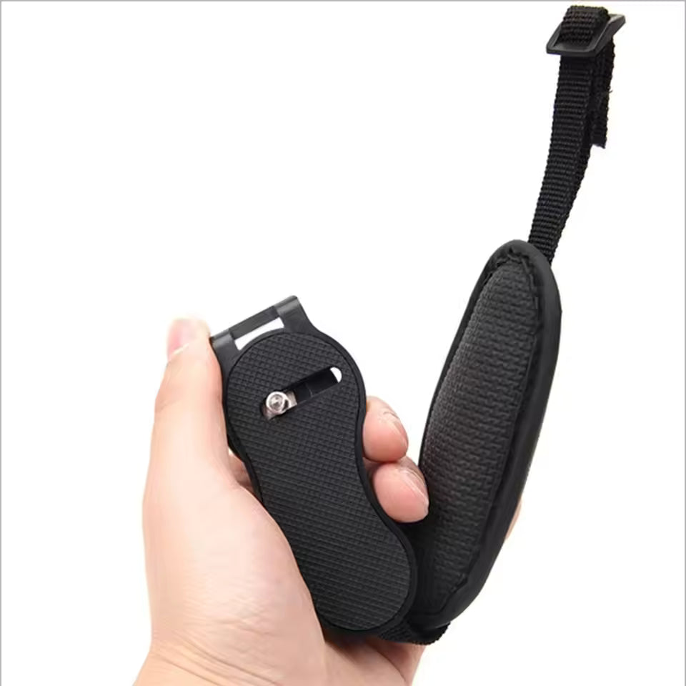 Digital Black Camera Hand Grip Leather Wrist Strap